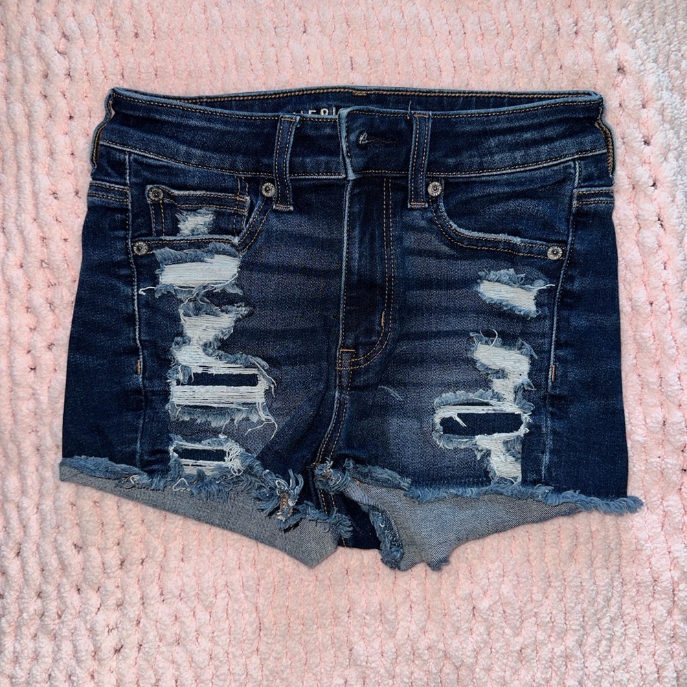 American Eagle Mini High rise shorts
